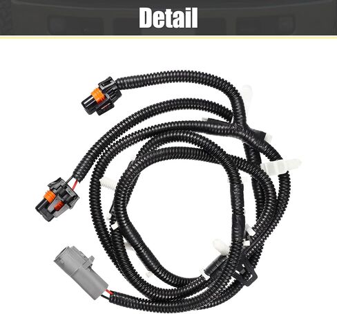 X AUTOHAUX 5C3Z15A211BA Fog Lamp Driving Light Wiring Harness Fit for Ford F250 F350 Super Duty 2005-2007 Wire Connector in Saudi Arabia
