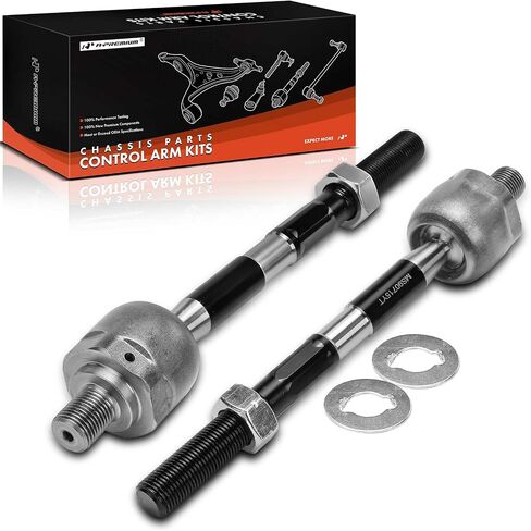 A-Premium 2 x Front Inner Tie Rod Ends, Compatible with Kia Sedona 2006-2012/2014 & Hyundai Entourage 2007-2009 in Saudi Arabia