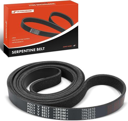 A-Premium Engine Serpentine Drive Belt Compatible with Dodge Ram 2500, Ram 3500, 1997 1998 1999 2000 2001 2002, 5.9L 8.0L - Replace# 0133502869 in Saudi Arabia
