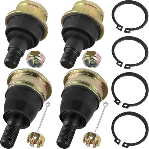 Caltric 2 Front Knuckle Lower Upper Ball Joint Compatible With John Deere Xuv Gator 625I 825I Gas in Saudi Arabia