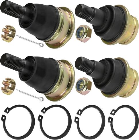 Caltric 2 Front Knuckle Lower Upper Ball Joint Compatible With John Deere Xuv Gator 625I 825I Gas in Saudi Arabia