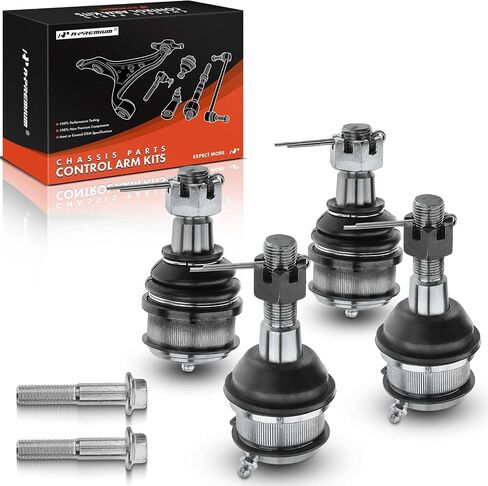 A-Premium Set of 4, Front Upper & Lower Ball Joints Kit, Compatible with Ford F-100 1981-1982, Explorer 1991-1994, Ranger 1989-1997, Bronco II 1984-1990 in Saudi Arabia