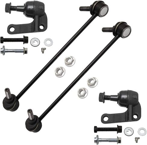 Detroit Axle - Front Sway Bars Ball Joints for Buick LaCrosse Regal Cadillac XTS Saab 9-5, 2 Stabilizer Sway Bar End Links 2 Upper Ball Joints Replacement in Saudi Arabia