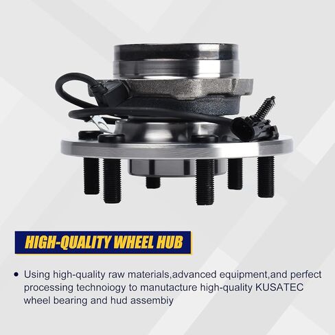 KUSATEC 515024 Front Wheel Bearing and Hub Assembly Compatible with 1999-2000 Cadillac Escalade, 1995-2000 Chevy GMC K1500 K2500 Suburban Tahoe Yukon, 6 Lug Bolts w/ABS in Saudi Arabia
