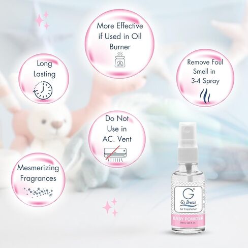 معطر جو بريز بالبطيخ من جي - رائحة البطيخ والفواكه والعصير والحلو للمنزل أو السيارة أو المكتب - رائحة منعشة ومنعشة تخلق جوًا نابضًا بالحياة مع لمسة من انتعاش الصيف in Saudi Arabia