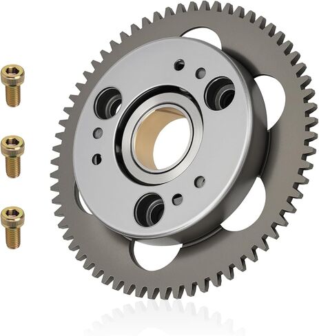 JAVIK Starter Clutch طريقة واحدة تحمل ترس المهمل مناسب لـ Kawasaki Nin-ja EX250F EX300 ZX-6R ZX600 Eliminator EL250 Ver-sys-X KLE300 1986-2024،O.E.M#13193-1002 13216-0880 16085-1166 in Saudi Arabia