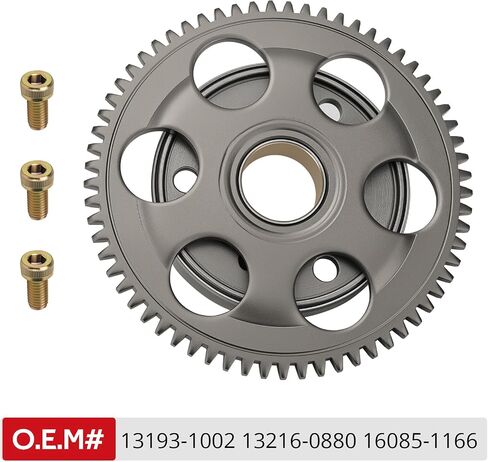 JAVIK Starter Clutch طريقة واحدة تحمل ترس المهمل مناسب لـ Kawasaki Nin-ja EX250F EX300 ZX-6R ZX600 Eliminator EL250 Ver-sys-X KLE300 1986-2024،O.E.M#13193-1002 13216-0880 16085-1166 in Saudi Arabia