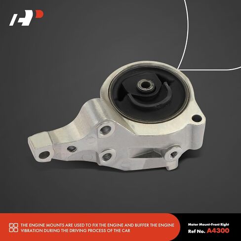 طقم حامل محرك وناقل الحركة A-Premium مكون من قطعتين متوافق مع Nissan Altima 1996-1997 2.4L، ناقل الحركة اليدوي، استبدال # 112100Z820، 112105B600 in Saudi Arabia