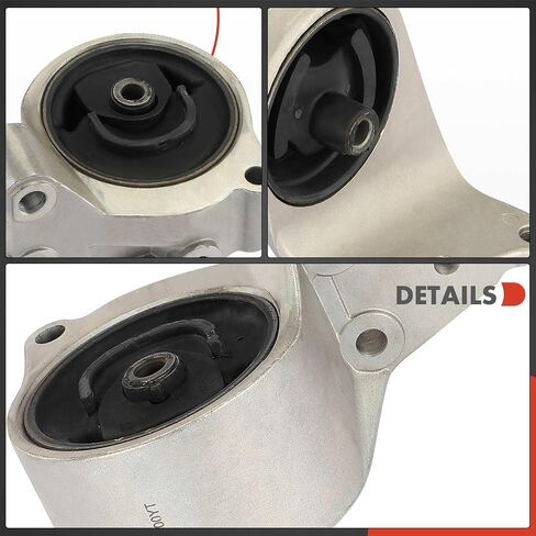 طقم حامل محرك وناقل الحركة A-Premium مكون من قطعتين متوافق مع Nissan Altima 1996-1997 2.4L، ناقل الحركة اليدوي، استبدال # 112100Z820، 112105B600 in Saudi Arabia