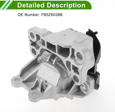No.FB5Z6038B Engine Motor Mount for Ford Explorer 2016 3.5L A/MT Durable Silver Tone Left Transmission Mount 1 Pc in Saudi Arabia