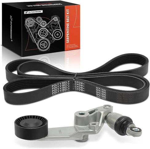 A-Premium Engine Serpentine Belt Drive Kit Compatible with Toyota Corolla 1998-2002, Celica 2000-2002 - 1.8L in Saudi Arabia