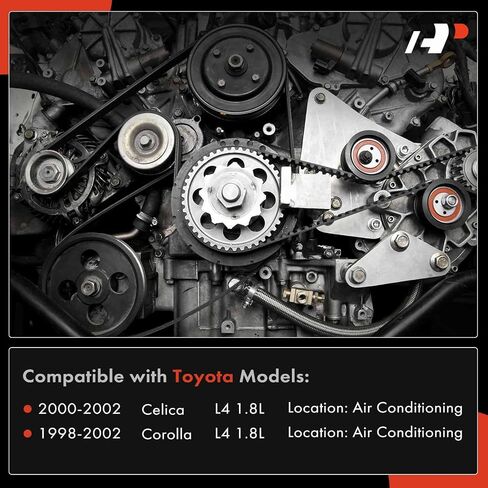 A-Premium Engine Serpentine Belt Drive Kit Compatible with Toyota Corolla 1998-2002, Celica 2000-2002 - 1.8L in Saudi Arabia