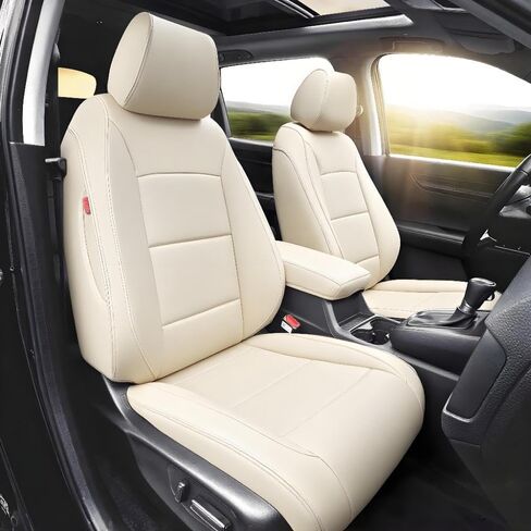 غطاء مقعد CRV مناسب حسب الطلب لسيارة Honda CR-V 2023-2026 LX EX EX-L Sport Touring Hybrid، جلد صناعي، مجموعة كاملة من صفين، (أسود) in Kuwait