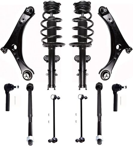 Struts Shock suspension kit for Chrysler Town & Country 2008-2016,for Dodge Grand Caravan shocks kit 2008-2018, for Volkswagen Routan 2009-2014 Front Complete Struts Assembly 10 Pcs in Saudi Arabia