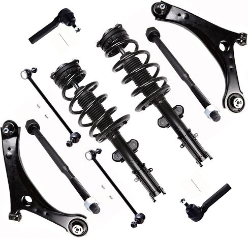 Struts Shock suspension kit for Chrysler Town & Country 2008-2016,for Dodge Grand Caravan shocks kit 2008-2018, for Volkswagen Routan 2009-2014 Front Complete Struts Assembly 10 Pcs in Saudi Arabia
