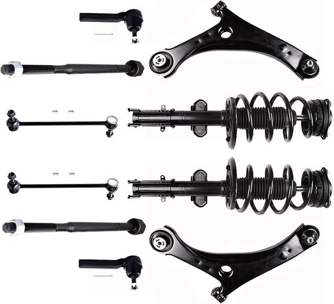 Struts Shock suspension kit for Chrysler Town & Country 2008-2016,for Dodge Grand Caravan shocks kit 2008-2018, for Volkswagen Routan 2009-2014 Front Complete Struts Assembly 10 Pcs in Saudi Arabia