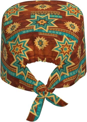 Women Men Working Cleaning Caps Nurses Adjustable Working Cap Tie Back Hats in Saudi Arabia