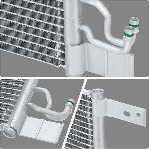 DNA MOTORING Aluminum Air Conditioning A/C Condenser Compatible with Nissan Juke 2011-2017, NI3030168, OEM-CDS-3968 in Saudi Arabia