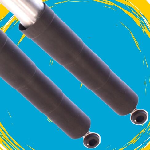 Set of 5100 Series Front Ride Height Adjustable & Rear Monotube Shocks fits 2019 2012 Frontier Equator 4WD RWD with 0-1" Rear Lift | Provides 0-2" Front Lift | Includes TrendsAuto Decal in Saudi Arabia