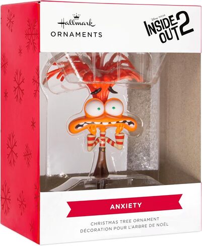 Hallmark Disney/Pixar Inside Out Anxiety Christmas Ornament, Gifts for Disney Fans in Saudi Arabia