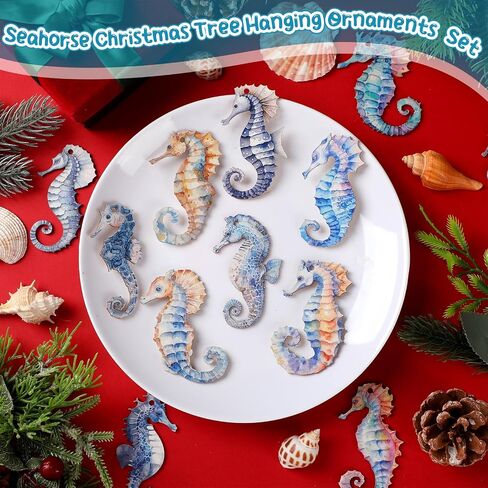 Thyle 24 Pcs Christmas Turtle Ornaments Bulk Christmas Wood Ocean Beach Tree Decorations Coastal Turtle Hanging Ornaments Sea Animals Decor with Rope for DIY Craft Birthday Wedding Party in Saudi Arabia