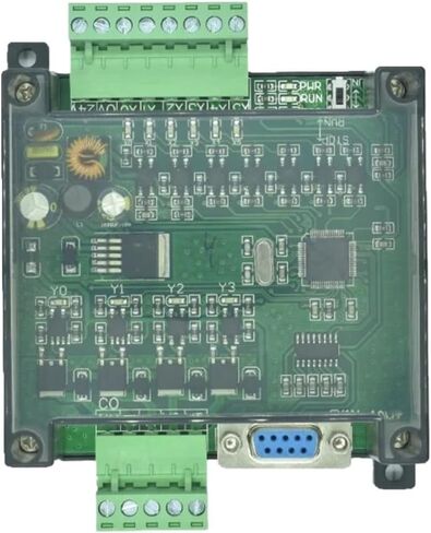 FX1N-10MR/14MR/20MR 10MT/14MT/20MT Industrial Control Board with Shell Relay Transistor Output RS232 DC24V Power 9.6kbps(14MR) in Saudi Arabia