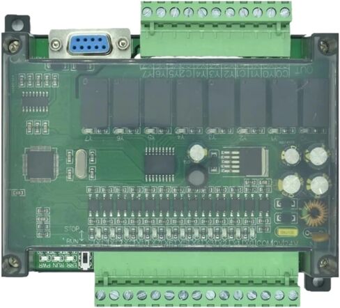 FX1N-10MR/14MR/20MR 10MT/14MT/20MT Industrial Control Board with Shell Relay Transistor Output RS232 DC24V Power 9.6kbps(14MR) in Saudi Arabia