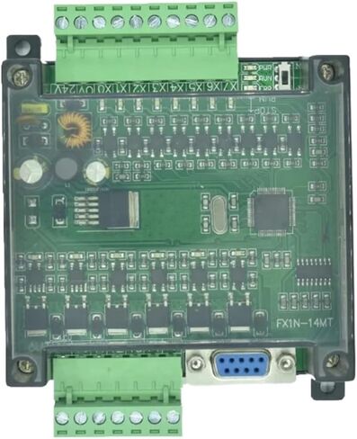 FX1N-10MR/14MR/20MR 10MT/14MT/20MT Industrial Control Board with Shell Relay Transistor Output RS232 DC24V Power 9.6kbps(14MR) in Saudi Arabia