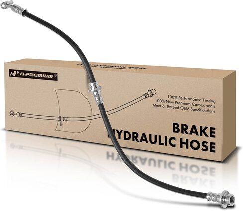 A-Premium Front Passenger Brake Hydraulic Oil Hose Compatible with Select Nissan Models - Murano 2003 2004 2005 2006 2007 -Replace# 46210CA00A in Saudi Arabia