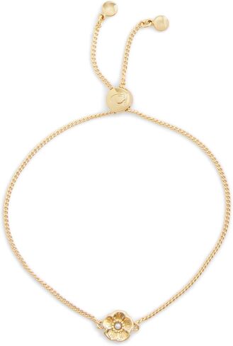 COACH Women's Signature Tea Rose Slider Bracelet in Saudi Arabia