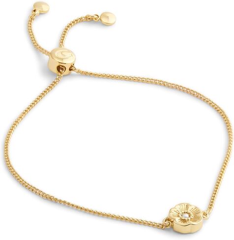 COACH Women's Signature Tea Rose Slider Bracelet in Saudi Arabia