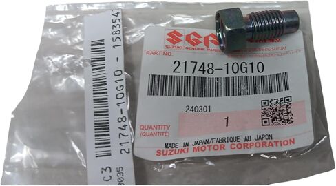 حزمة واحدة متوافقة مع سوزوكي 2003-2009 برجمان 650 An650 An650A Abs Bolt Shaft Stop 21748-10G10 تحتوي على عمود مسمار واحد وقمع in Saudi Arabia