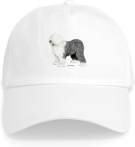 قبعة CafePress Old English Sheepdog قبعة بيسبول قابلة للتعديل in Saudi Arabia