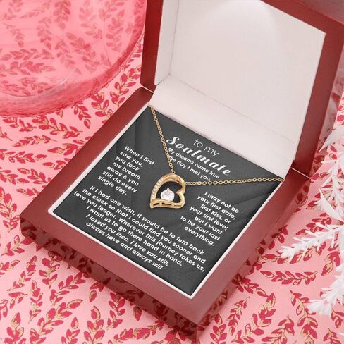 Jewelry To My Wife - My dreams came true the day I met you, Gift For Wife, Wife Husband Gift, Wife To be, Wife Necklace, Forever Love, Christmas Birthday Valentines Gift in Kuwait