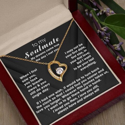 Jewelry To My Wife - My dreams came true the day I met you, Gift For Wife, Wife Husband Gift, Wife To be, Wife Necklace, Forever Love, Christmas Birthday Valentines Gift in Kuwait