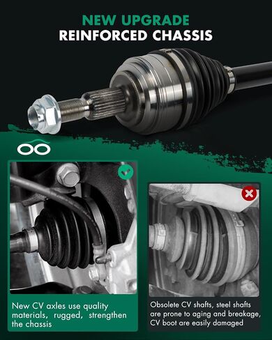 CV Axle Shaft Assembly Front Left or Right For Ford Bronco Sport 1.5L,For Ford Escape 1.5L 2.0L 2.5L 2020-2021 NCV11253, LX6Z3B436B in Saudi Arabia