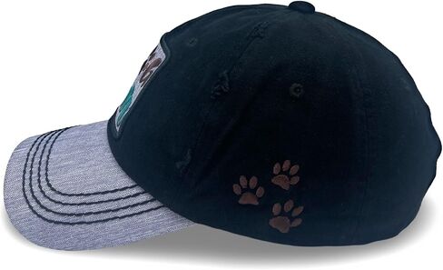 Men Women Baseball Cap Funny Vintage Distressed Embroidered Patch Hat in Saudi Arabia