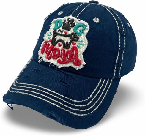 Men Women Baseball Cap Funny Vintage Distressed Embroidered Patch Hat in Saudi Arabia