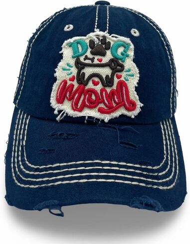 Men Women Baseball Cap Funny Vintage Distressed Embroidered Patch Hat in Saudi Arabia