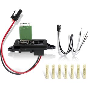 89019088 Blower Motor Resistor Compatible with Chevy Avalanche Suburban Silverado 1500 2500 3500 Tahoe for GMC Sierra Yukon XL for Cadillac Escalade Blower Resistor Kit with Harness in Kuwait