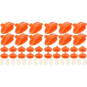 50 قطعة منقار البط البلاستيكي، DIY الحرفية بطة الفم استبدال الحيوان سكرابوكينغ دمية دمية DIY الحرفية in Kuwait