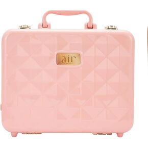Air Makeup Beauty Box - Makeup Bag with LED Lighted Mirror, Professional Mini/Large Cosmetic Organizer - Portable Vanity & Makeup Case for Travel (Beauty Box, Blush Pink) in Saudi Arabia