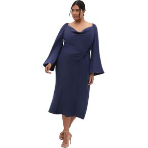 City Chic Women's Plus Size Dress - Adelina Long Sleeve in Kuwait