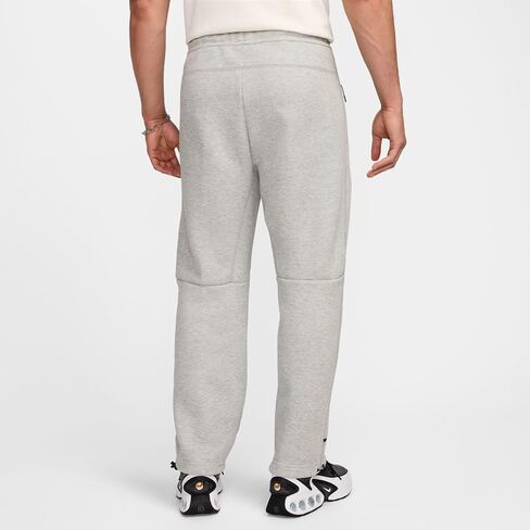 TECH Fleece بنطال بحاشية مفتوحة "رمادي هيذر" in Saudi Arabia