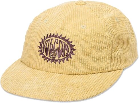 Volcom Women's Full Stone Dad Hat – Vintage-Inspired Corduroy Blend, Embroidered Logo, Relaxed Fit Baseball Cap in Saudi Arabia