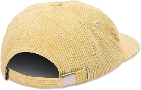 Volcom Women's Full Stone Dad Hat – Vintage-Inspired Corduroy Blend, Embroidered Logo, Relaxed Fit Baseball Cap in Saudi Arabia