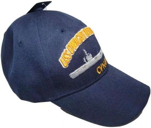 Trade Winds US Navy USS Dwight Eisenhower CVN-69 Battleship Embroidered Cap CAP550S Hat (Officially Licensed by The US Navy) in Saudi Arabia