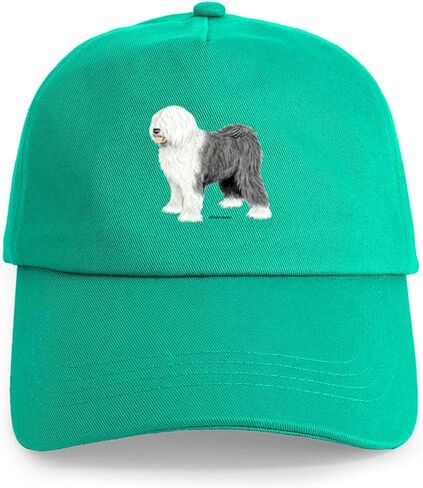 قبعة CafePress Old English Sheepdog قبعة بيسبول قابلة للتعديل in Saudi Arabia