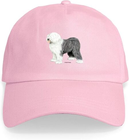 قبعة CafePress Old English Sheepdog قبعة بيسبول قابلة للتعديل in Saudi Arabia