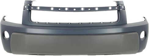 FitParts متوافق مع غطاء المصد الأمامي 2005-2006 Chevy شيفروليه Equinox LS LT Sport 05 06. مع فتحات إضاءة الضباب. بدون فتحات مستشعر مساعد ركن السيارة. مع ثقب هوك السحب. 12335874 GM1000726 in Saudi Arabia